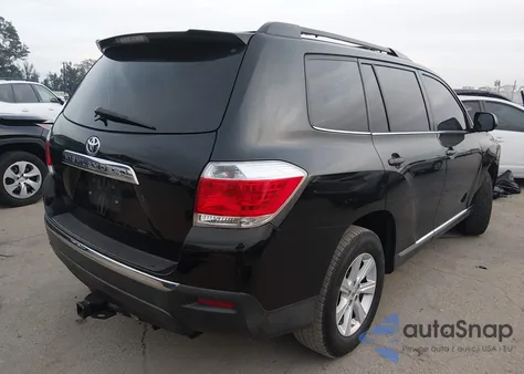 2012 Toyota Highlander Se from USA, damaged, VIN 5TDZA3EH0CS028712